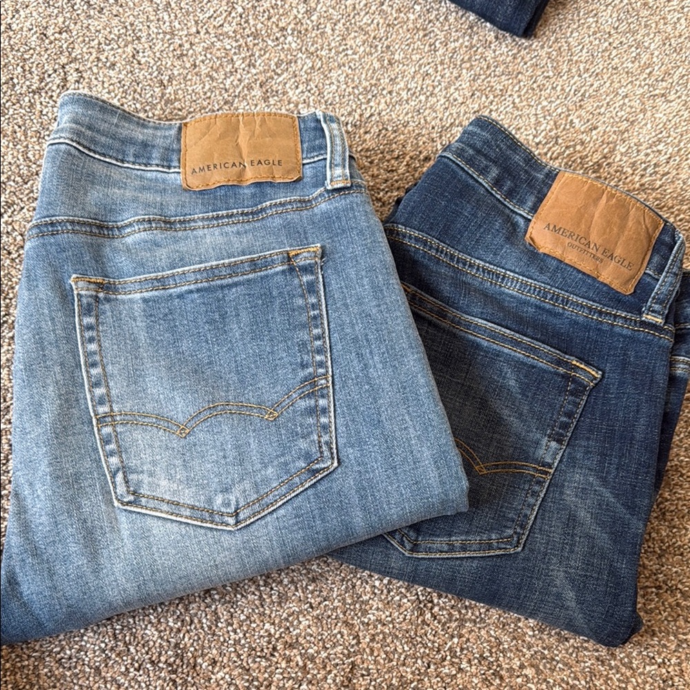 American Eagle Outfitters Blue Jeans Classic Denim Style Sz 30 &31